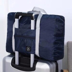 Folding Luggage Storage Bag Suitcase Travel Waterproof Pouch Handbag Shoulder Bag Organizer Tote Bag